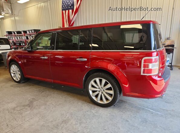 2FMHK6C81GBA13362 2016 FORD FLEX Красный Задняя левая четверть