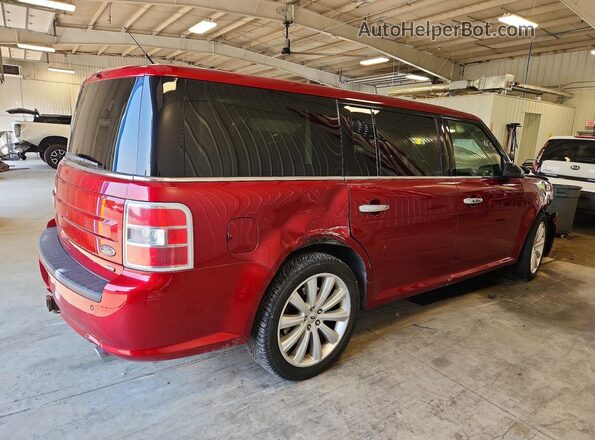 2FMHK6C81GBA13362 2016 FORD FLEX Красный Задняя правая четверть