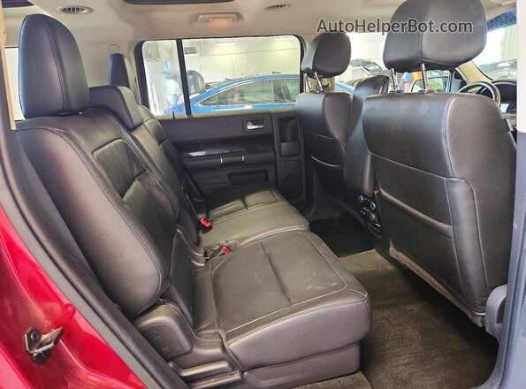 2FMHK6C81GBA13362 2016 FORD FLEX Красный Вид задней части салона