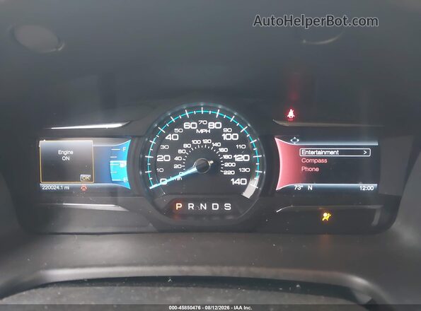 2FMHK6C81GBA13894 2016 FORD FLEX Silver Հետևի նստատեղերի տեսք