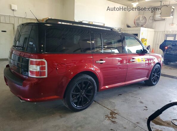 2FMHK6C81HBA06638 2017 FORD FLEX Red Հետևի աջ