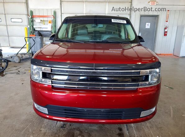 2FMHK6C81HBA06638 2017 FORD FLEX Red Դիմացի տեսք