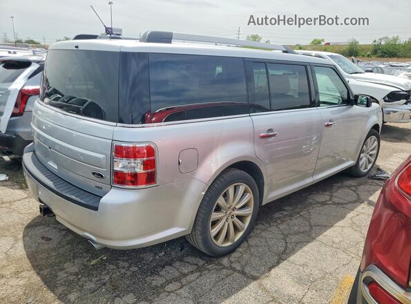 2FMHK6C81KBA24256 2019 FORD FLEX Silver უკანა მარჯვენა