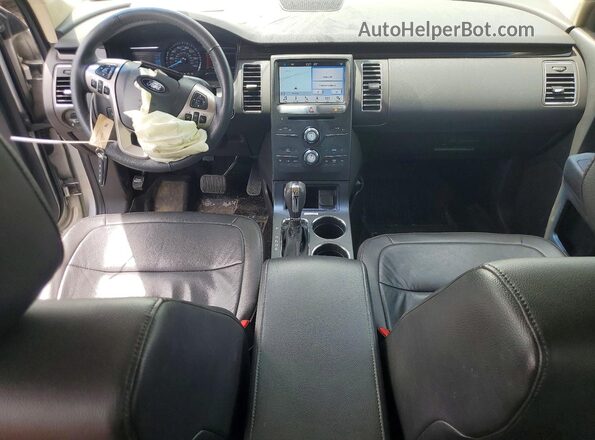 2FMHK6C81KBA24256 2019 FORD FLEX Silver წინა პანელის ხედი