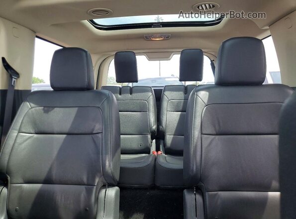 2FMHK6C81KBA24256 2019 FORD FLEX Silver უკანა სავარძლების ხედი