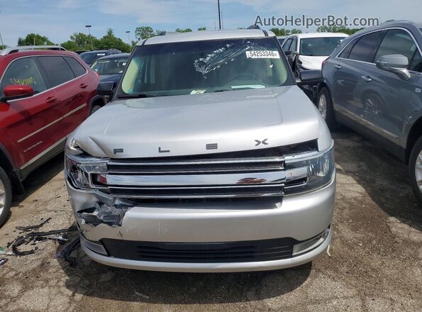 2FMHK6C81KBA24256 2019 FORD FLEX Silver წინა ხედი