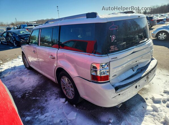 2FMHK6C82GBA12091 2016 FORD FLEX White Trasero izquierdo