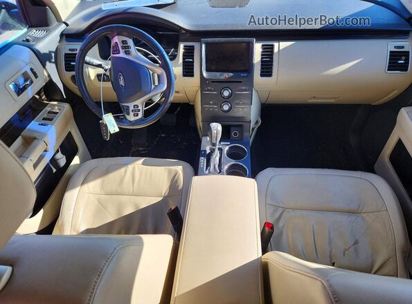 2FMHK6C82GBA12091 2016 FORD FLEX White Vista del salpicadero