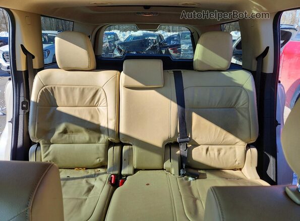 2FMHK6C82GBA12091 2016 FORD FLEX White Vista de los asientos traseros