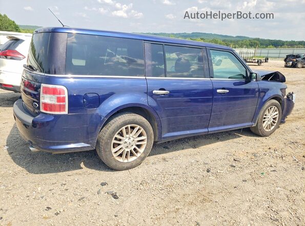 2FMHK6C84GBA04350 2016 FORD FLEX Blue Задня права чверть