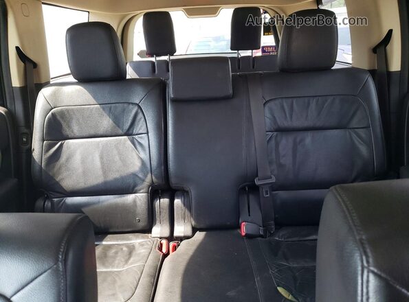 2FMHK6C84GBA04350 2016 FORD FLEX Blue Вид задніх сидінь