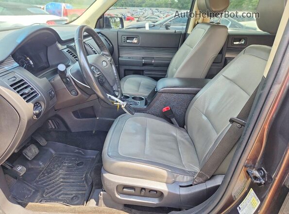2FMHK6C84JBA15713 2018 FORD FLEX Charcoal Սալոնի դիմացի տեսք