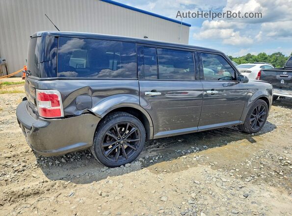 2FMHK6C84JBA15713 2018 FORD FLEX Charcoal Հետևի աջ