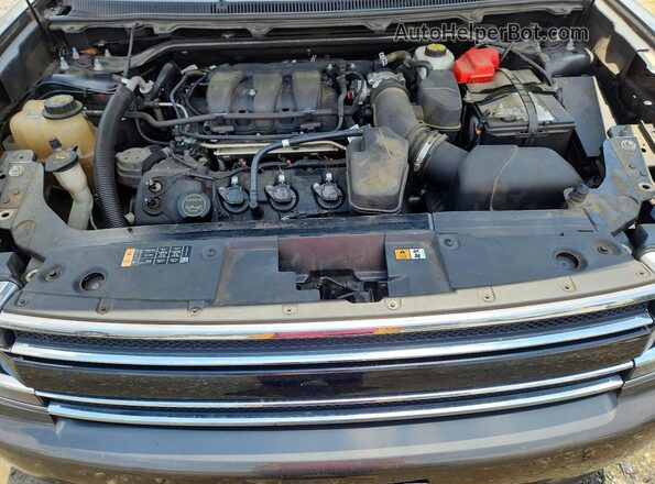 2FMHK6C84JBA15713 2018 FORD FLEX Charcoal Շարժիչի բաժամունքի տեսք