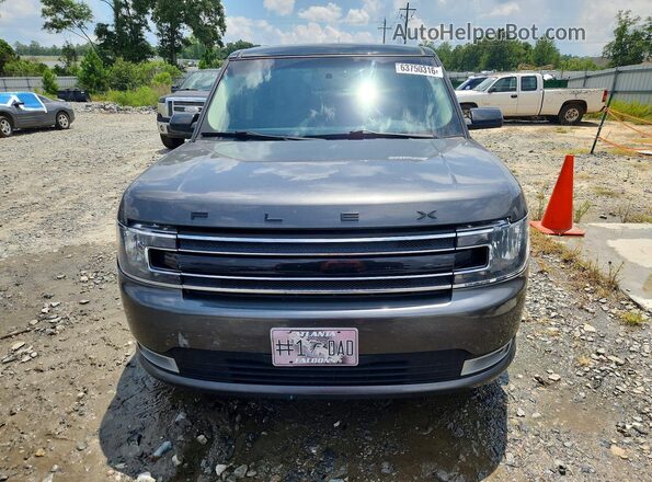 2FMHK6C84JBA15713 2018 FORD FLEX Charcoal Դիմացի տեսք