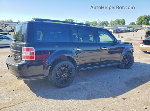 2FMHK6C84KBA30942 2019 FORD FLEX Black Հետևի աջ