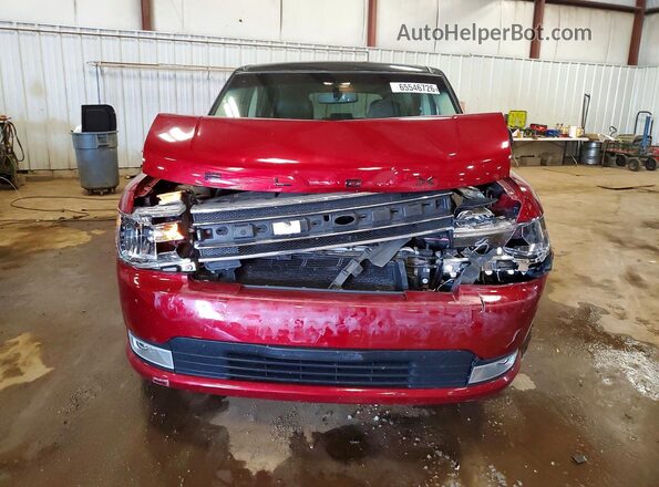 2FMHK6C84KBA36711 2019 FORD FLEX Red Вид спереду