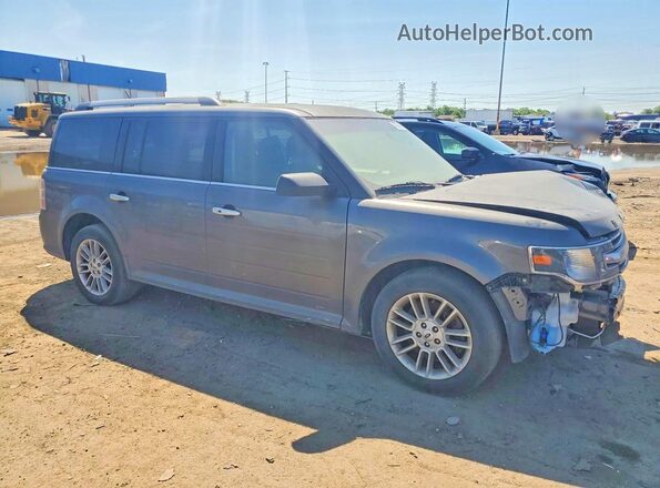 2FMHK6C84KBA38202 2019 FORD FLEX Gray Առջևի աջ