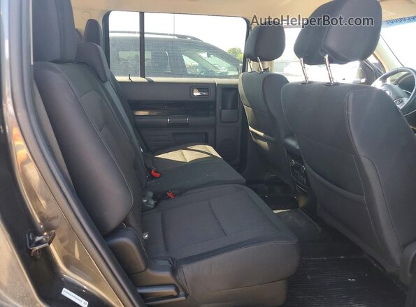 2FMHK6C84KBA38202 2019 FORD FLEX Gray Հետևի նստատեղերի տեսք