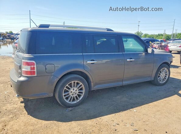 2FMHK6C84KBA38202 2019 FORD FLEX Gray Հետևի աջ