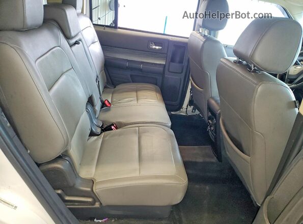 2FMHK6C85KBA17973 2019 FORD FLEX White Vista interior trasera