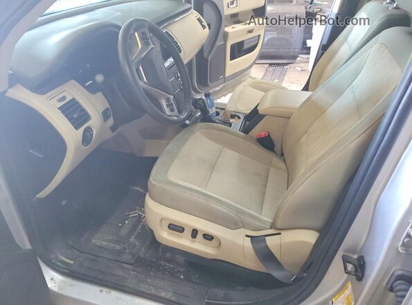 2FMHK6C86JBA21836 2018 FORD FLEX Серебряный Вид салона спереди