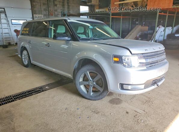 2FMHK6C86JBA21836 2018 FORD FLEX Серебряный Передняя правая четверть