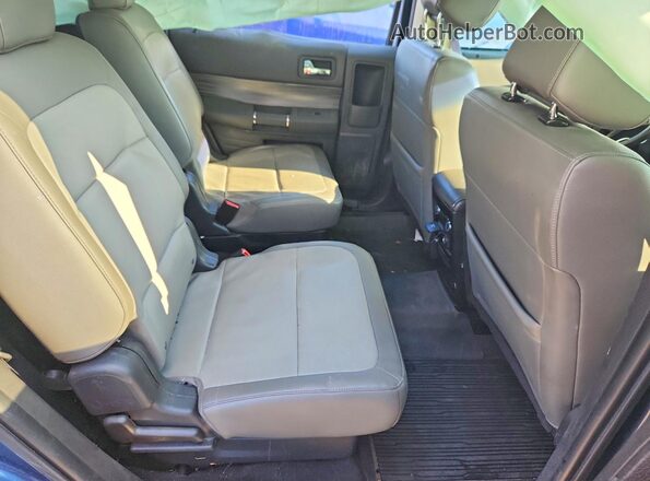 2FMHK6C86KBA21725 2019 FORD FLEX Blue Սալոնի հետևի տեսք