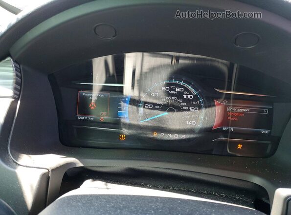2FMHK6C86KBA21725 2019 FORD FLEX Blue Սարքավորումների վահանակի տեսք