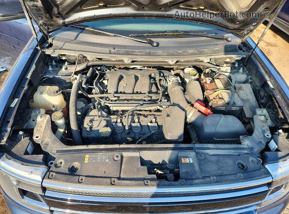 2FMHK6C86KBA21725 2019 FORD FLEX Blue Շարժիչի բաժամունքի տեսք