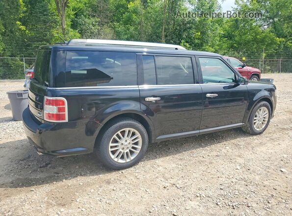 2FMHK6C86KBA24432 2019 FORD FLEX Black Հետևի աջ