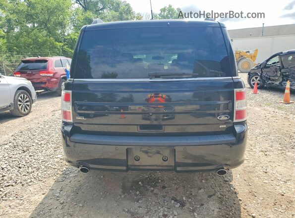 2FMHK6C86KBA24432 2019 FORD FLEX Black Հետևի տեսք