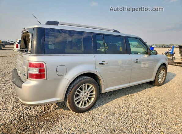 2FMHK6C87HBA09527 2017 FORD FLEX Silver უკანა მარჯვენა