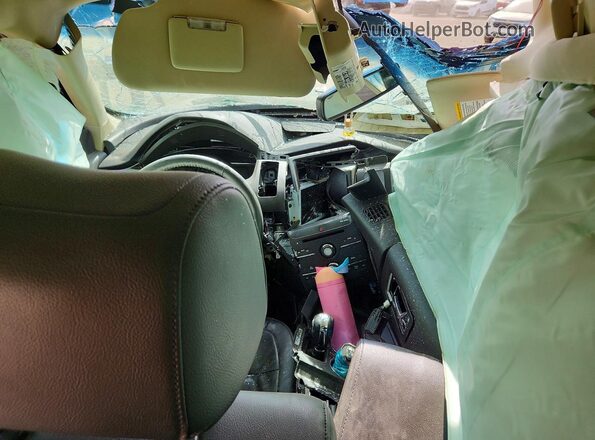 2FMHK6C89KBA18172 2019 FORD FLEX Черный Вид панели приборов
