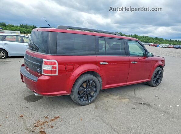 2FMHK6C8XKBA27768 2019 FORD FLEX Red Trasero derecho