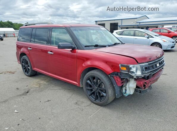 2FMHK6C8XKBA27768 2019 FORD FLEX Red Delantero derecho