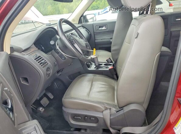 2FMHK6C8XKBA27768 2019 FORD FLEX Red Vista interior delantera