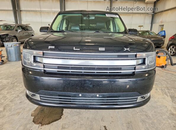2FMHK6D80JBA14539 2018 FORD FLEX Black Widok z przodu