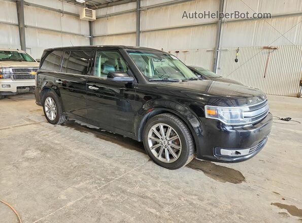 2FMHK6D80JBA14539 2018 FORD FLEX Black Przód prawy