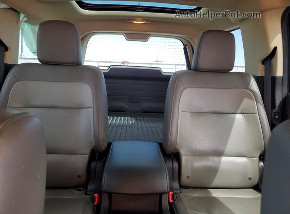 2FMHK6D80KBA06457 2019 FORD FLEX Orange Հետևի նստատեղերի տեսք