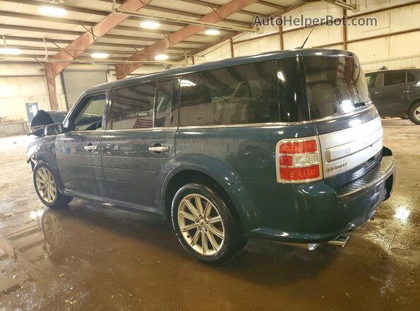 2FMHK6D82GBA01381 2016 FORD FLEX Blue Задня ліва чверть
