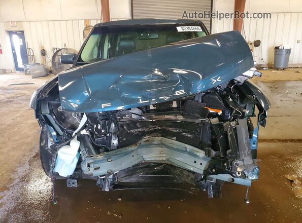 2FMHK6D82GBA01381 2016 FORD FLEX Blue Вид спереду