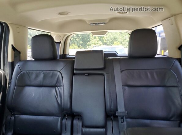 2FMHK6D83GBA10333 2016 FORD FLEX Silver Vista de los asientos traseros