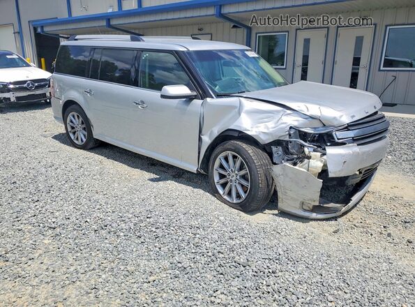 2FMHK6D83GBA10333 2016 FORD FLEX Silver Delantero derecho