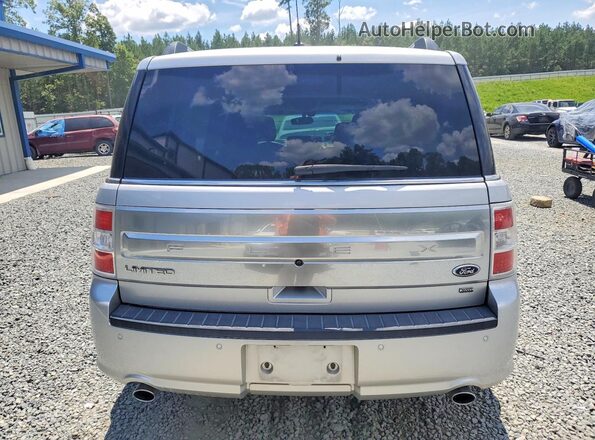 2FMHK6D83GBA10333 2016 FORD FLEX Silver Vista trasera