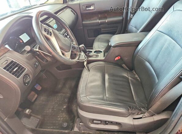 2FMHK6D84HBA01139 2017 FORD FLEX Maroon წინა სალონის ხედი