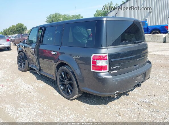 2FMHK6D85KBA20158 2019 FORD FLEX Gray Задня ліва чверть