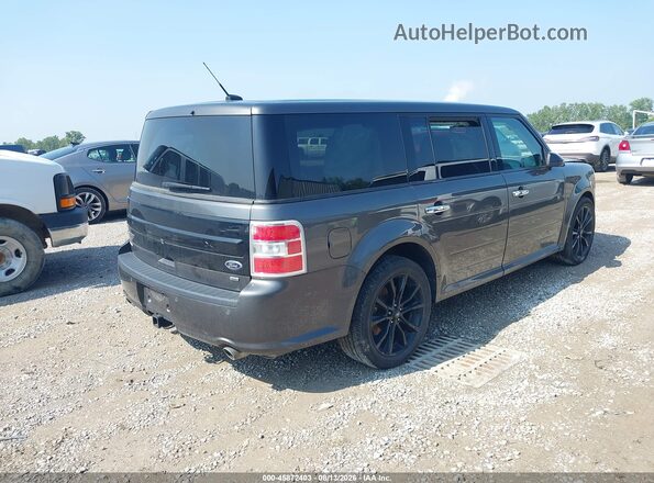 2FMHK6D85KBA20158 2019 FORD FLEX Gray Задня права чверть