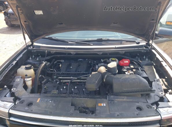 2FMHK6D85KBA20158 2019 FORD FLEX Gray Вид ззаду