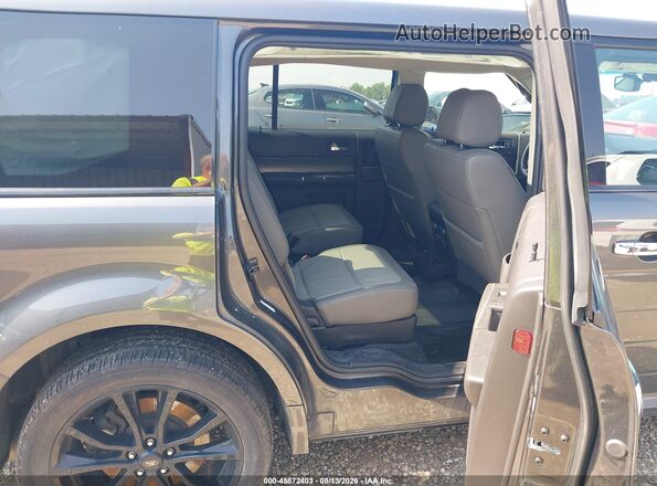 2FMHK6D85KBA20158 2019 FORD FLEX Gray Вид наклейки з VIN-кодом